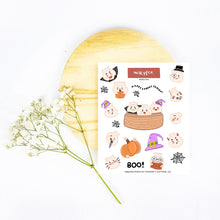 Load image into Gallery viewer, Spooky Baos Sticker Sheet