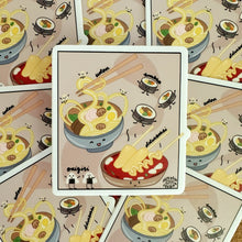 Load image into Gallery viewer, Asian Foods Medley Waterproof Sticker
