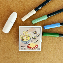 Load image into Gallery viewer, Asian Foods Medley Waterproof Sticker