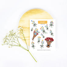 Load image into Gallery viewer, Wildflower Bundles Sticker Sheet