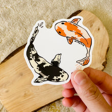 Load image into Gallery viewer, Koi Fish Duo - Waterproof Vinyl Sticker