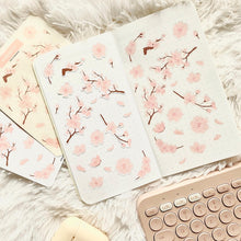 Load image into Gallery viewer, Cherry Blossoms Sticker Sheet