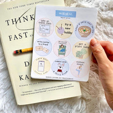 Load image into Gallery viewer, Things for Self Care Sticker Sheet