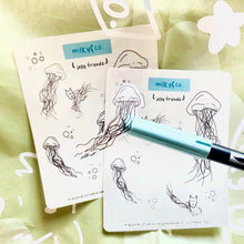 Load image into Gallery viewer, Jellyfish Friends Sticker Sheet