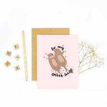 Load image into Gallery viewer, To My Otter Half - Valentine's Day Greeting Card