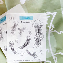 Load image into Gallery viewer, Jellyfish Friends Sticker Sheet
