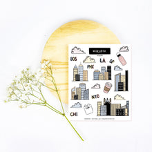 Load image into Gallery viewer, City Life Sticker Sheet