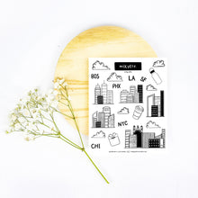 Load image into Gallery viewer, City Life Sticker Sheet