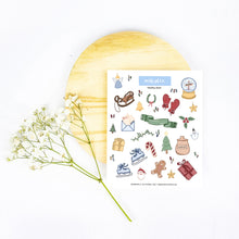 Load image into Gallery viewer, Holiday Cheer Sticker Sheet