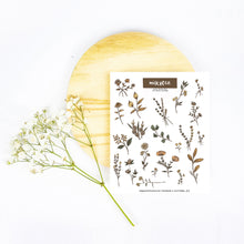 Load image into Gallery viewer, Winter Florals 2021 Sticker Sheet