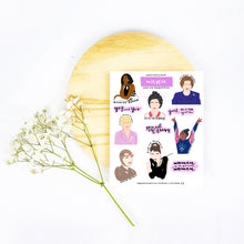 Load image into Gallery viewer, Women's History Month: Women Who Changed the World Part 2 Sticker Sheet