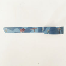 Load image into Gallery viewer, Shroomies in Blue Washi Tape
