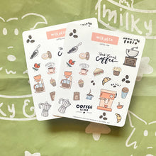 Load image into Gallery viewer, Coffee Time Sticker Sheet