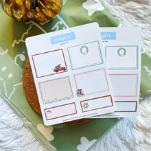 Load image into Gallery viewer, Holiday Gift Tags Sticker Sheet