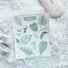 Load image into Gallery viewer, Botanical Greenery Sticker Sheet