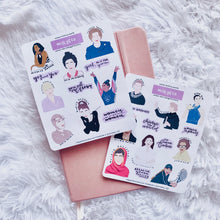 Load image into Gallery viewer, Women's History Month: Women Who Changed the World Part 2 Sticker Sheet