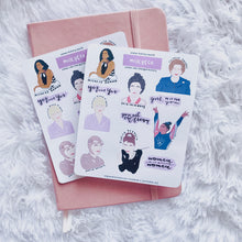 Load image into Gallery viewer, Women's History Month: Women Who Changed the World Part 2 Sticker Sheet