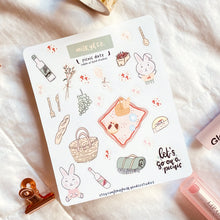 Load image into Gallery viewer, Picnic Date Sticker Sheet