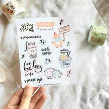 Load image into Gallery viewer, Stop AAPI Hate Sticker Sheet
