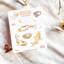 Load image into Gallery viewer, In the Fish Pond Sticker Sheet