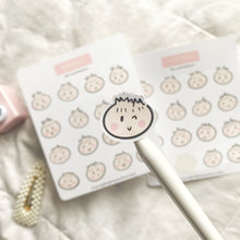 Load image into Gallery viewer, Bao Expressions Sticker Sheet