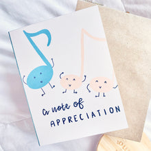 Load image into Gallery viewer, A Note of Appreciation Thank You Card
