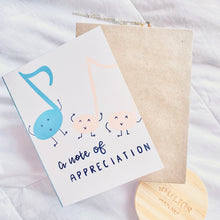 Load image into Gallery viewer, A Note of Appreciation Thank You Card