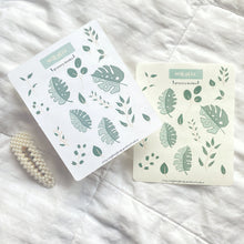 Load image into Gallery viewer, Greenery Doodles Sticker Sheet