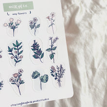 Load image into Gallery viewer, May Flowers Sticker Sheet