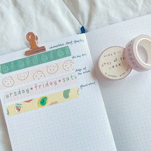 Load image into Gallery viewer, Days of the Week Washi Tape
