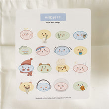 Load image into Gallery viewer, Mochi Does Things Sticker Sheet