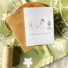 Load image into Gallery viewer, Merry Dog-Mas Holiday Card