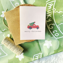 Load image into Gallery viewer, Merry Christmas - Christmas Tree Delivery - Greeting Card