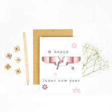 Load image into Gallery viewer, Happy Lunar New Year Greeting Card