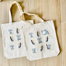 Load image into Gallery viewer, Theo with Boba Tote Bag
