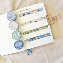 Load image into Gallery viewer, Mushroom and Plant Friends Washi Tape
