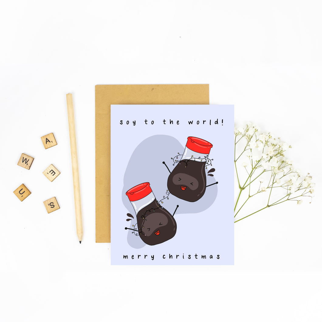 Soy to the World - Christmas Card