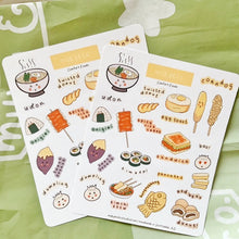 Load image into Gallery viewer, Asian Comfort Foods Sticker Sheet
