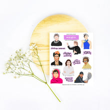 Load image into Gallery viewer, Women&#39;s History Month: Women Who Changed the World Part 1 Sticker Sheet
