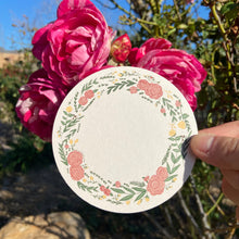 Load image into Gallery viewer, Florals &amp; Roses Coaster Set (Set of 4 Coasters)
