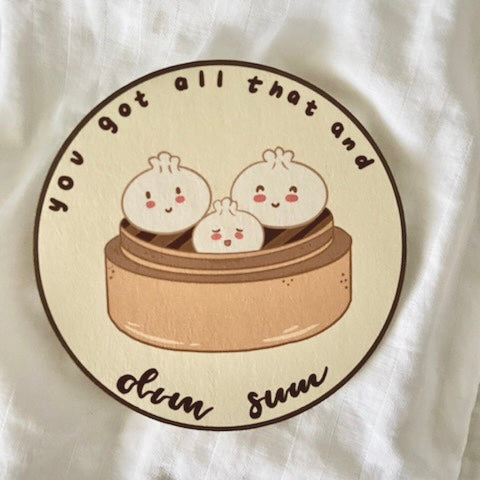 You Got All That and Dim Sum Coaster Set (Set of 4 Coasters)