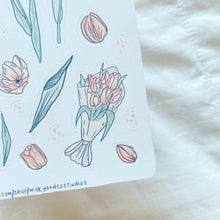 Load image into Gallery viewer, Tulip Garden Sticker Sheet
