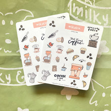 Load image into Gallery viewer, Coffee Time Sticker Sheet
