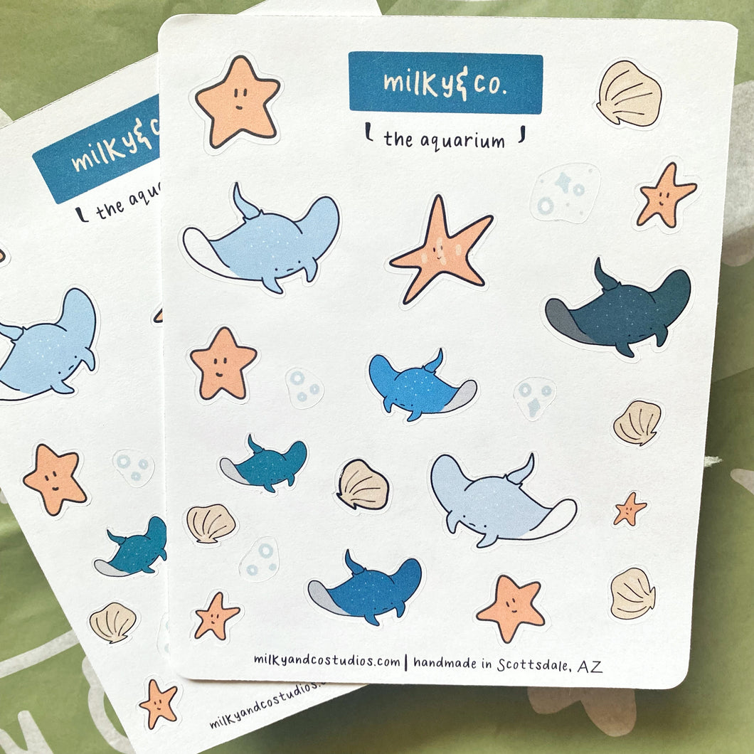 The Aquarium Sticker Sheet