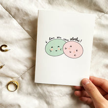Load image into Gallery viewer, I Love You So Mochi Greeting Card
