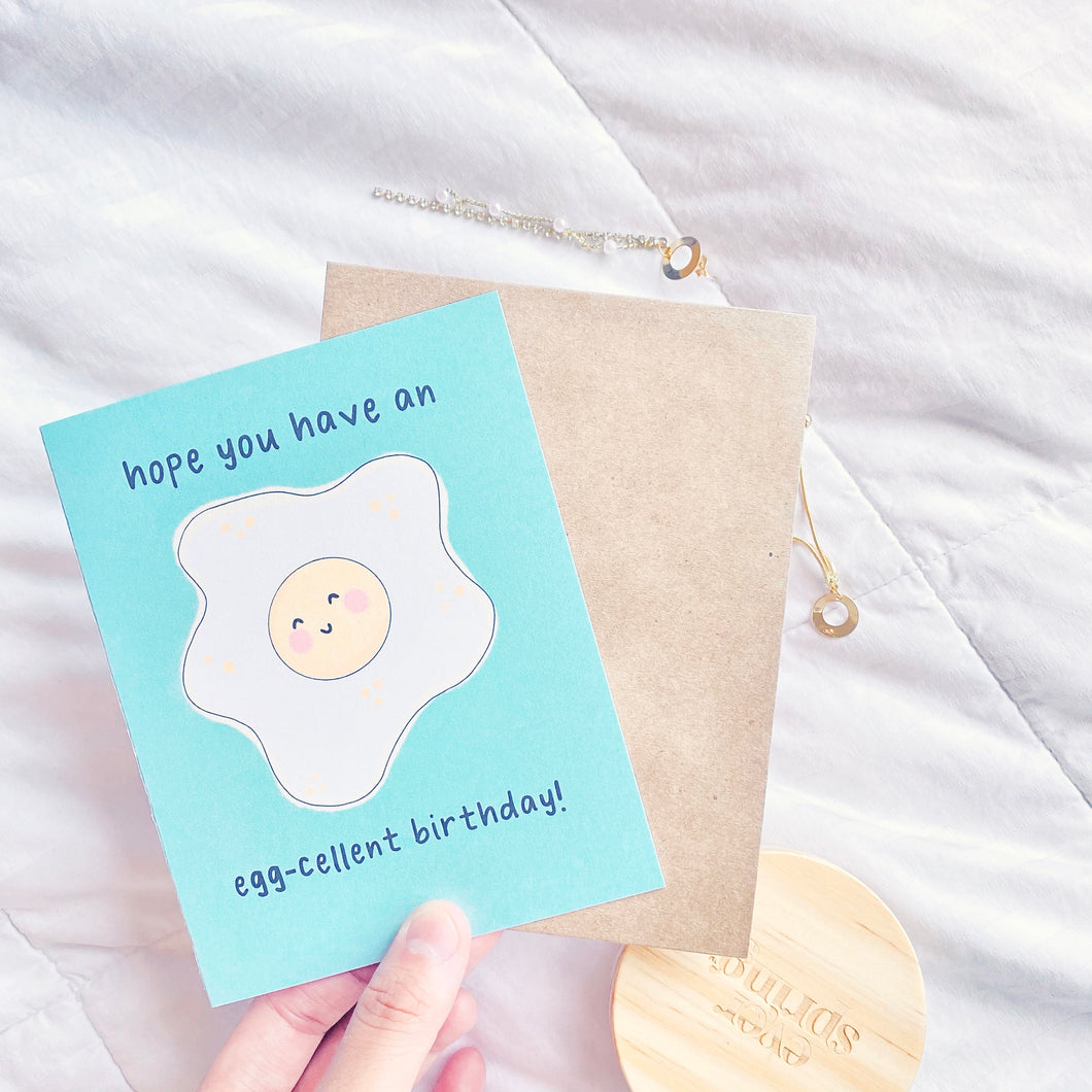 Have an Egg-cellent Birthday, Birthday Card