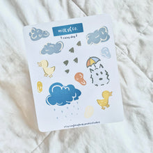 Load image into Gallery viewer, Rainy Day Sticker Sheet
