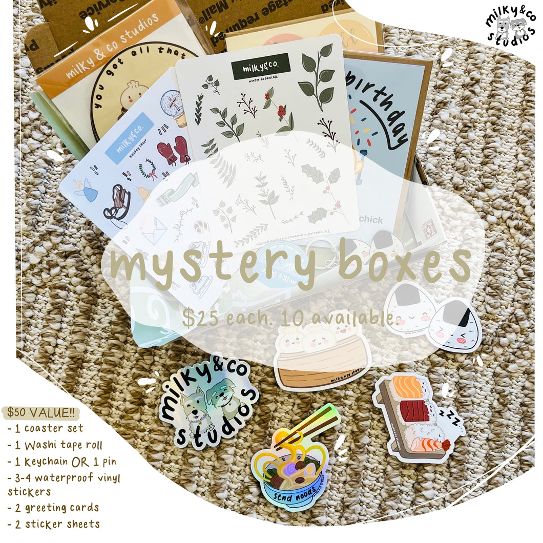 LIMITED - Mystery Box Bundle ($50 Value!!)